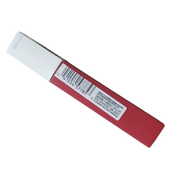 Maybelline SuperStay Matte Ink Lipcolor PATHFINDER 150 Liquid Lipstick Pink Rose - Picture 4 of 6
